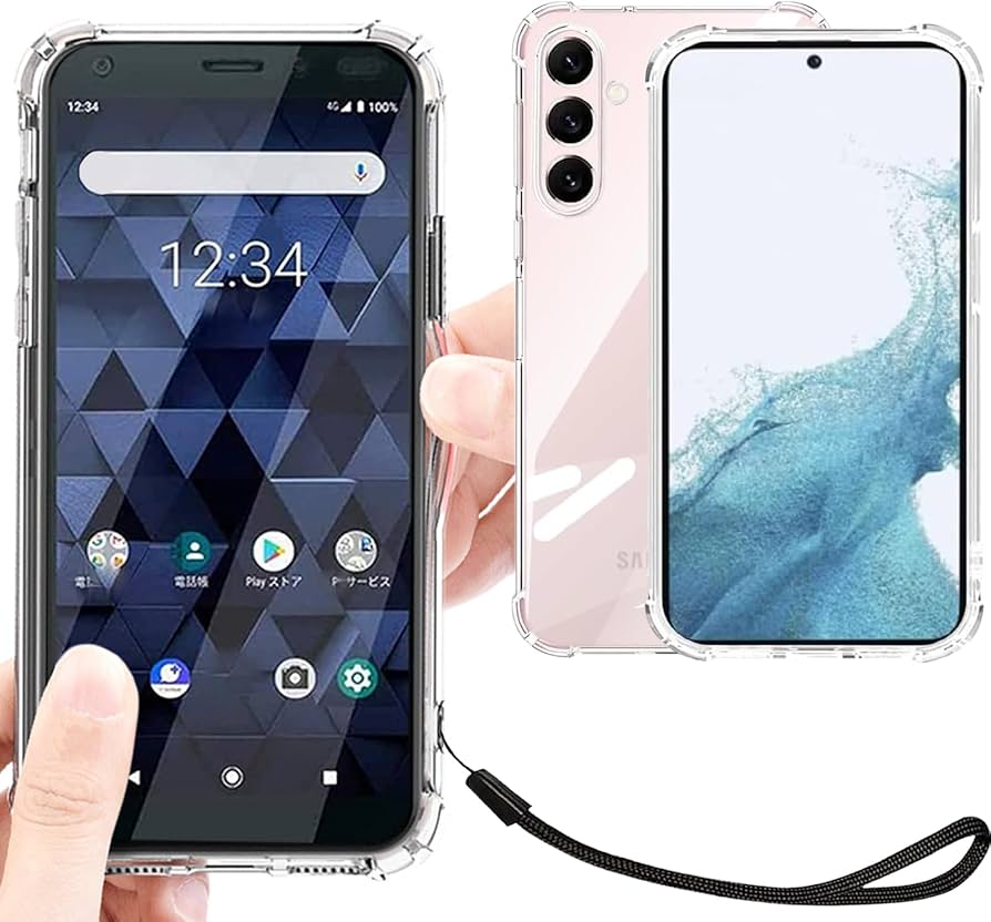 Amazon.co.jp: Galaxy S23 FE SCG24 ケース クリア 透明 カバー